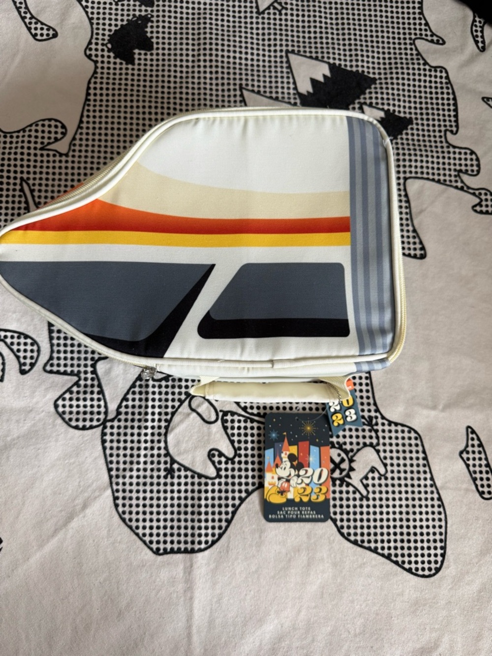 2023 Disney Parks Monorail Lunch Box Tote Insulated New